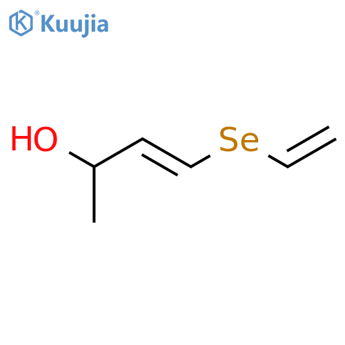 3-BUTEN-2-OL, 4-(ETHENYLSELENO)-, (E)- structure