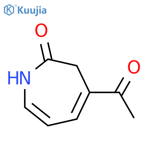 2H-Azepin-2-one,4-acetyl-1,3-dihydro- structure