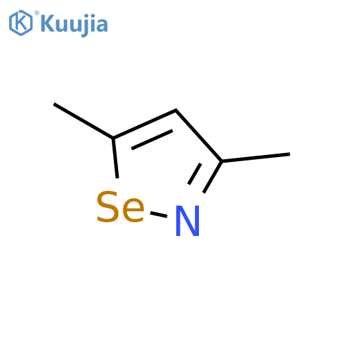 Isoselenazole, 3,5-dimethyl- structure