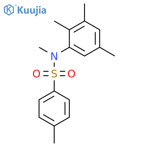 Benzenesulfonamide, N,4-dimethyl-N-(2,3,5-trimethylphenyl)- structure