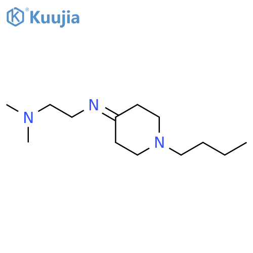 1,2-Ethanediamine, N'-(1-butyl-4-piperidinylidene)-N,N-dimethyl- structure