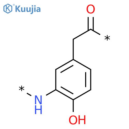 Poly[imino(6-hydroxy-1,3-phenylene)(2-oxo-1,2-ethanediyl)] structure