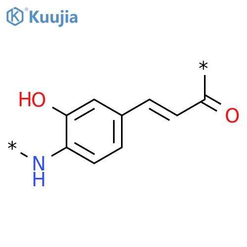 Poly[imino(2-hydroxy-1,4-phenylene)(3-oxo-1-propene-1,3-diyl)] structure