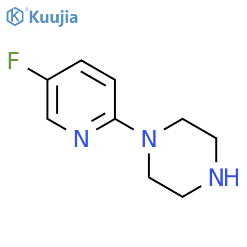 1-(5-FLUOROPYRIDIN-2-YL)PIPERAZINE structure