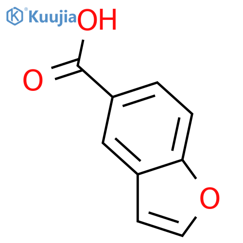 1-Benzofuran-5-carboxylic acid structure
