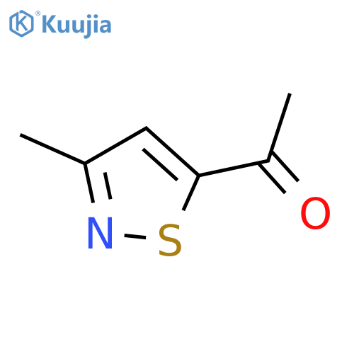 1-(3-methyl-1,2-thiazol-5-yl)ethan-1-one structure