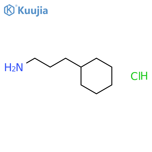 3-Cyclohexylpropan-1-amine hydochloride structure