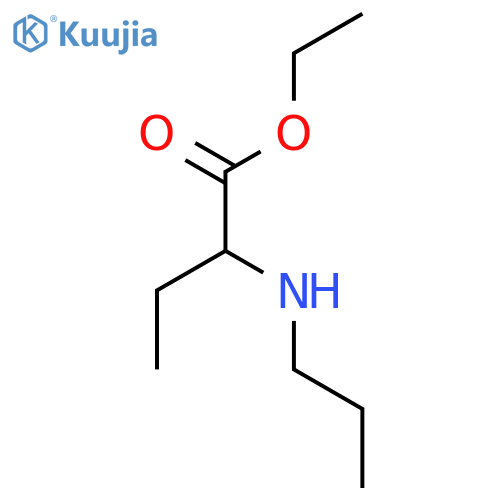 2-(Propylamino)butyric Acid Ethyl Ester structure