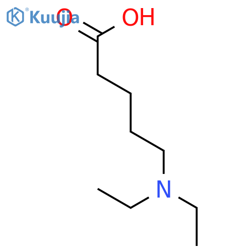 Pentanoic acid, 5-(diethylamino)- structure