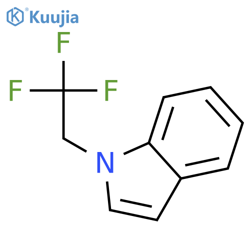 1-(2,2,2-trifluoroethyl)-1H-Indole structure