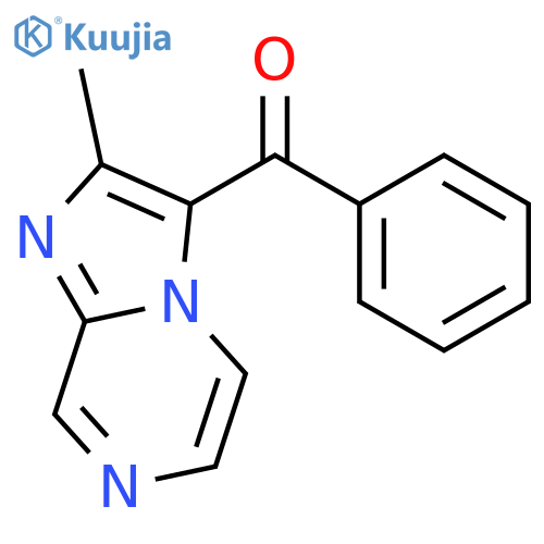 METHANONE, (2-METHYLIMIDAZO[1,2-A]PYRAZIN-3-YL)PHENYL- structure