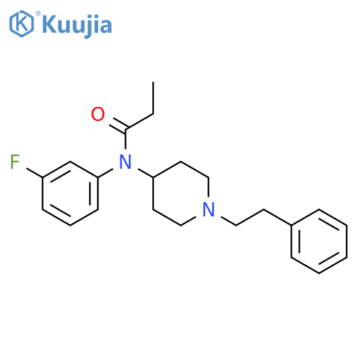 meta-Fluorofentanyl structure