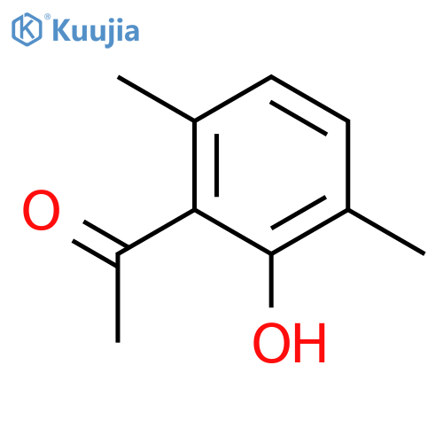 1-(2-Hydroxy-3,6-dimethylphenyl)ethan-1-one structure