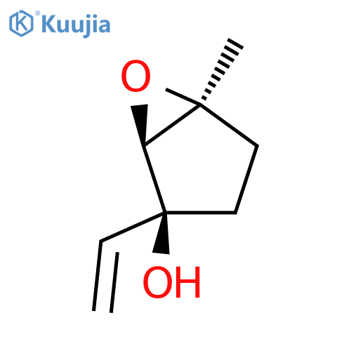 6-Oxabicyclo[3.1.0]hexan-2-ol, 2-ethenyl-5-methyl-, (1R,2S,5S)-rel- structure