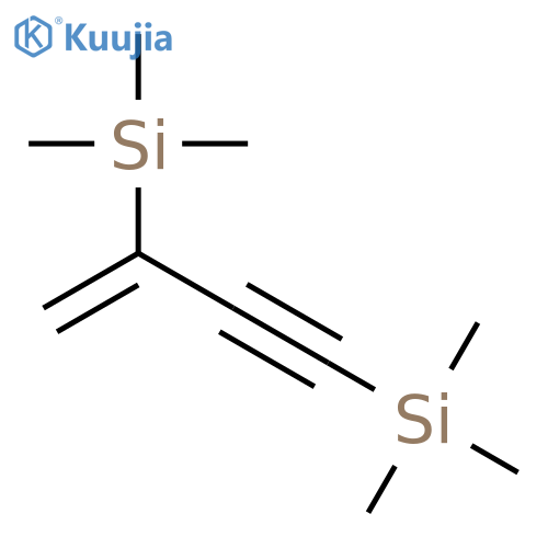 Silane, (3-methylene-1-propyne-1,3-diyl)bis[trimethyl- structure