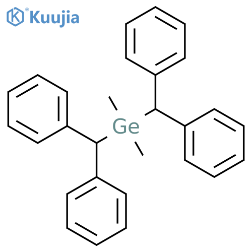 Germane, bis(diphenylmethyl)dimethyl- structure