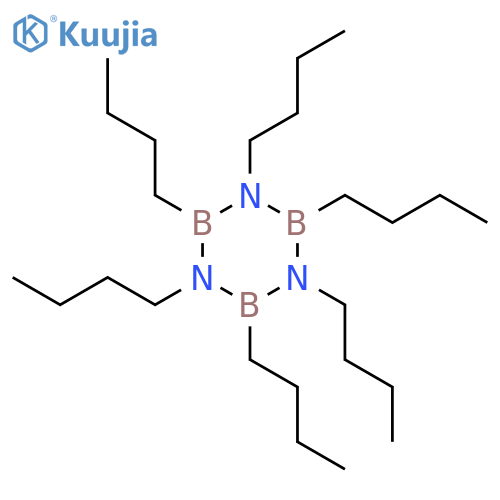 Borazine, hexabutyl- structure