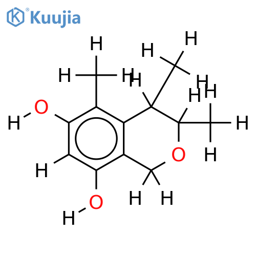 (3R)-3r,4t,5-Trimethyl-isochroman-6,8-diol structure