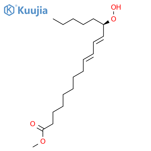 9,11-Octadecadienoic acid, 13-hydroperoxy-, methyl ester, (R)- structure