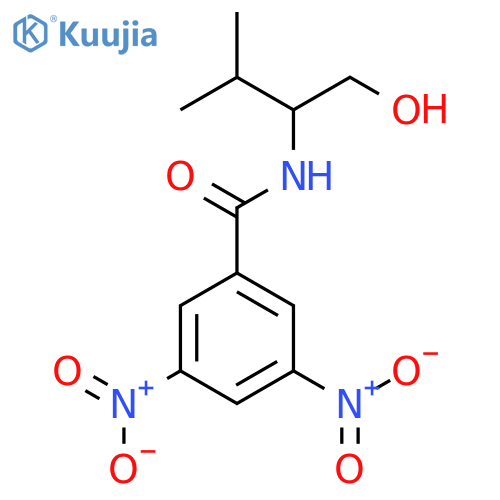 Benzamide, N-[(1R)-1-(hydroxymethyl)-2-methylpropyl]-3,5-dinitro- structure
