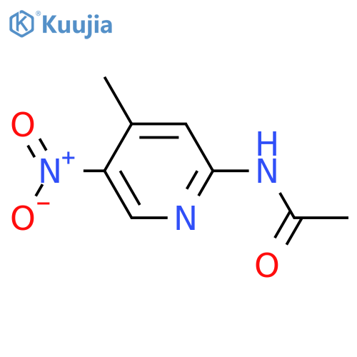 Acetamide,N-(4-methyl-5-nitro-2-pyridinyl)- structure