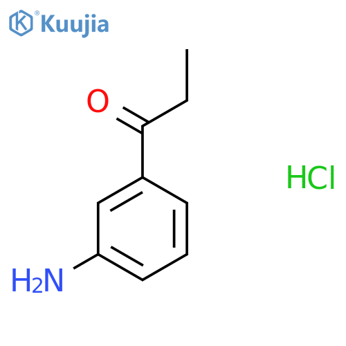 3'-Aminopropiophenone hcl structure