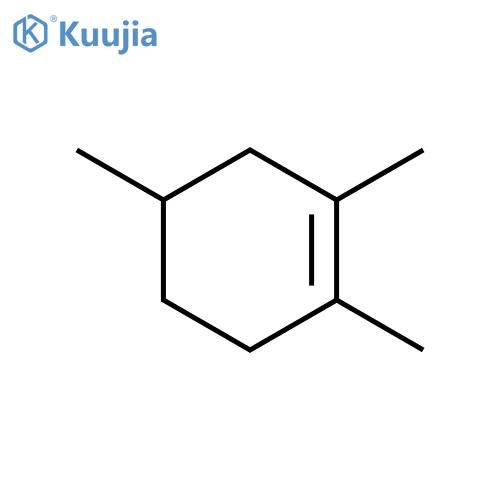 Cyclohexene, 1,2,4-trimethyl- structure