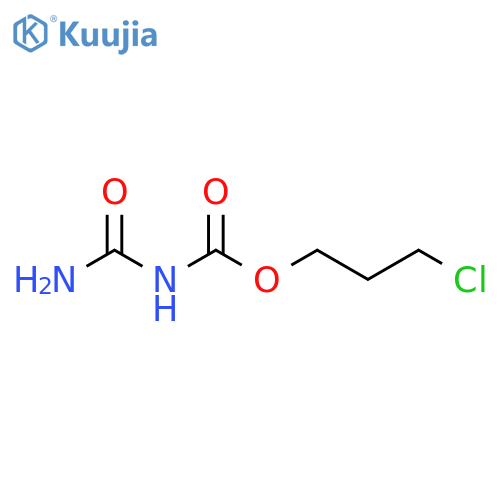 3-chloropropyl N-carbamoylcarbamate structure
