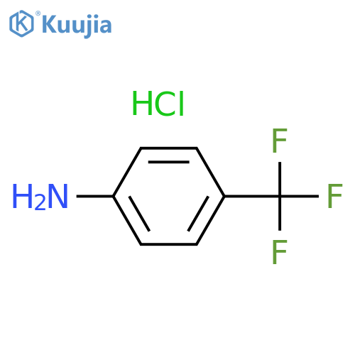 4-Aminobenzotrifluoride hydrochloride structure