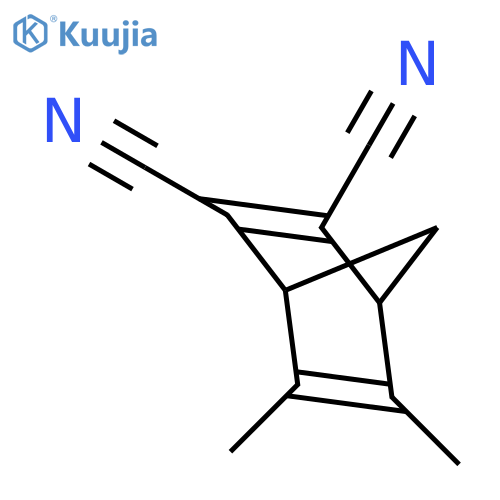 Bicyclo[2.2.1]hepta-2,5-diene-2,3-dicarbonitrile,5,6-dimethyl- structure