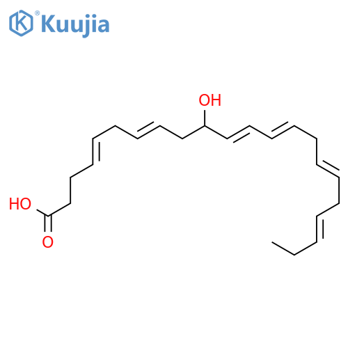 10-hydroxydocosa-4,7,11,13,16,19-hexaenoic Acid structure