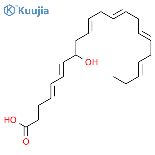 4,6,10,13,16,19-Docosahexaenoicacid, 8-hydroxy-, (4Z,6E,10Z,13Z,16Z,19Z)- structure