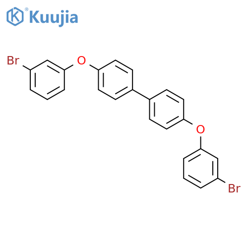 4,4'-Bis(3-bromophenoxy)-1,1'-biphenyl structure