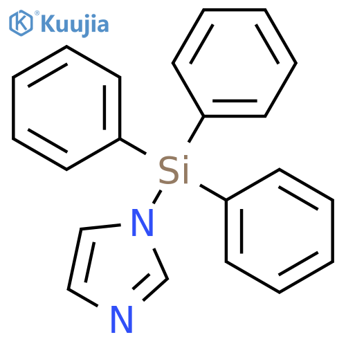1-(Triphenylsilyl)-1H-imidazole structure