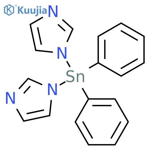 1H-Imidazole, 1,1'-(diphenylstannylene)bis- structure