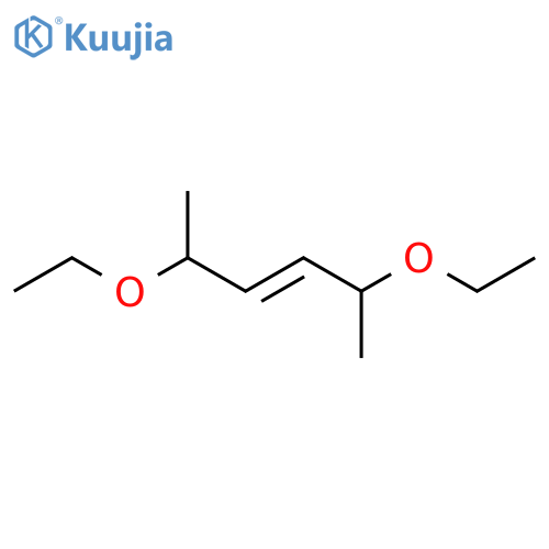 3-Hexene, 2,5-diethoxy- structure