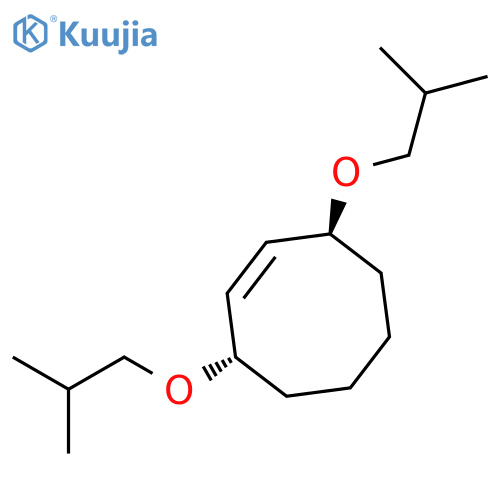 CYCLOOCTENE, 3,8-BIS(2-METHYLPROPOXY)-, TRANS- structure