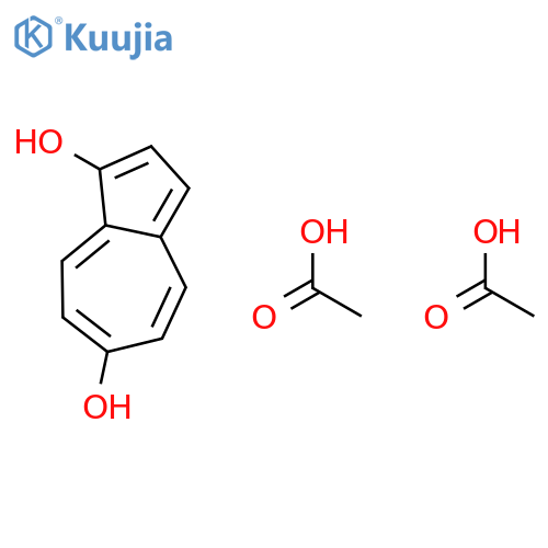 1,6-AZULENEDIOL, DIACETATE structure