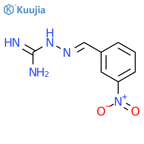 Hydrazinecarboximidamide,2-[(3-nitrophenyl)methylene]- structure