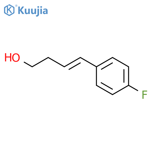 3-Buten-1-ol, 4-(4-fluorophenyl)- structure
