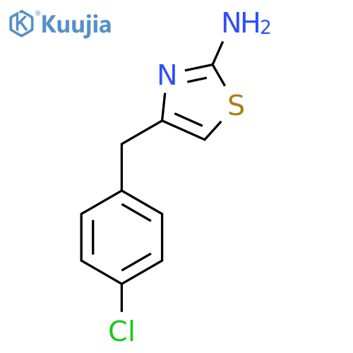 4-(4-Chlorobenzyl)thiazol-2-amine structure