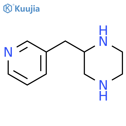 2-(Pyridin-3-ylmethyl)piperazine structure