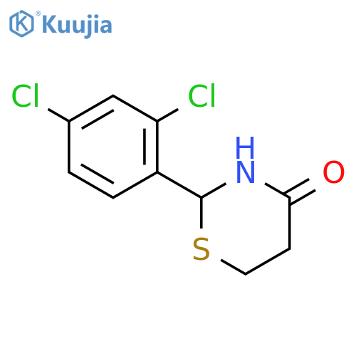 2-(2,4-Dichlorophenyl)-1,3-thiazinan-4-one structure