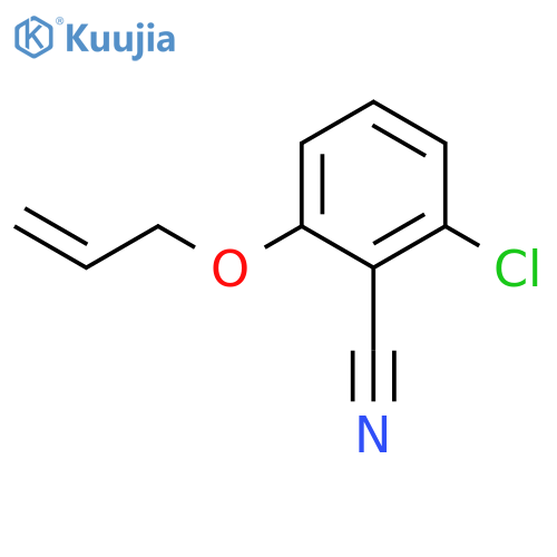 BENZONITRILE, 2-CHLORO-6-(2-PROPENYLOXY)- structure