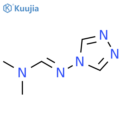 N,N-dimethyl-N''-4H-1,2,4-triazol-4-ylimidoformamide structure