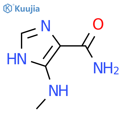 4-(Methylamino)-1H-imidazole-5-carboxamide structure
