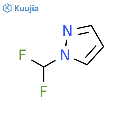 1-(Difluoromethyl)-1H-pyrazole structure