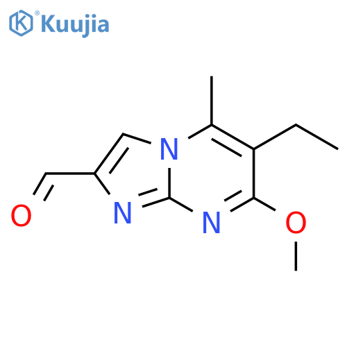 6-ethyl-7-methoxy-5-methyl-Imidazo[1,2-a]pyrimidine-2-carboxaldehyde structure