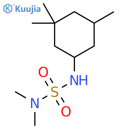 Sulfamide, N,N-dimethyl-N'-(3,3,5-trimethylcyclohexyl)- structure