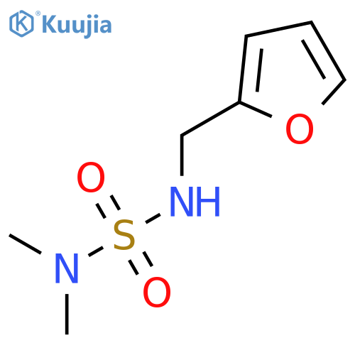 SULFAMIDE, N'-(2-FURANYLMETHYL)-N,N-DIMETHYL- structure